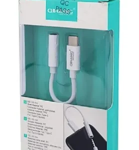 Cable Adaptador Audio Auxiliar Jack 3.5mm Hembra Usb Tipo C