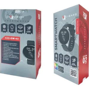 Smartwatch Lizzard Xzz-sw 02 - Mobilestore Malla Negro Diseño de la malla Liso