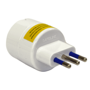 Adaptador De Enchufe Corriente 3 En Línea A Toma Schuko 10A / 1500w