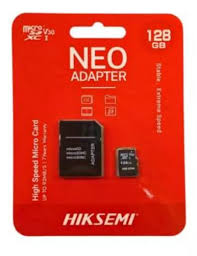 Tarjeta De Memoria Micro Sd 128 Gb Hiksemi Con Adaptador