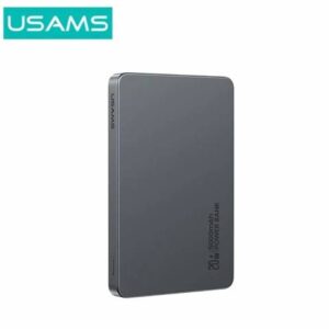 Power Bank Magnético 5.000mAh Carga Inalámbrica PD20W Gris CY Series CD231 USAMS