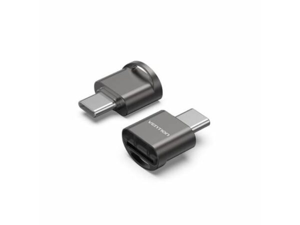 Lector de tarjetas Micro SD USB-C 2.0 Gris CLMH0 Vention