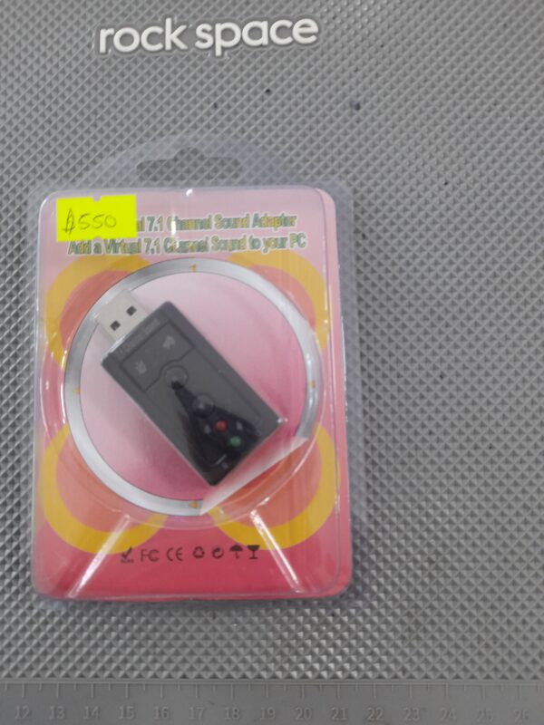 adaptador de sonido USB