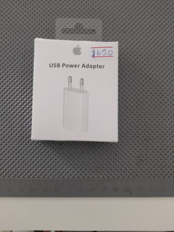 adaptador de corriente USB de Apple