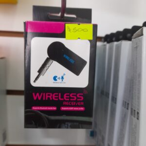 receptor Bluetooth inalámbrico.