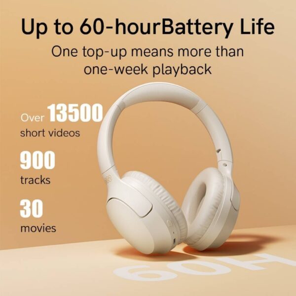 Auricular Bluetooth H2 Pro ANC Blanco QCY By Xiaomi - Imagen 3